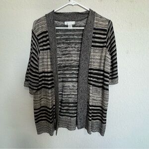 Christopher & Banks® Striped Cardigan Sz L